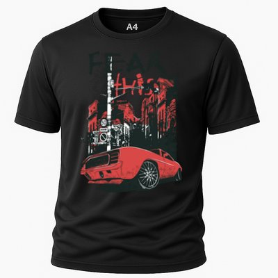 Fear This Vintage Muscle Car Cool City Graphic Performance Shirt