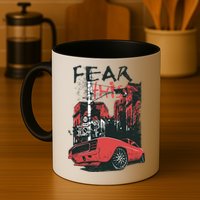 Fear This Vintage Muscle Car Cool City Graphic Mug