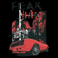 Fear This Vintage Muscle Car Cool City Graphic Mug