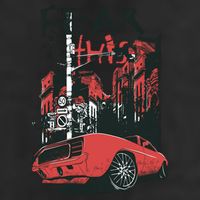 Fear This Vintage Muscle Car Cool City Graphic Beanie