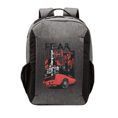 Fear This Vintage Muscle Car Cool City Graphic Vector Backpack