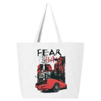 Fear This Vintage Muscle Car Cool City Graphic 25L Jumbo Tote