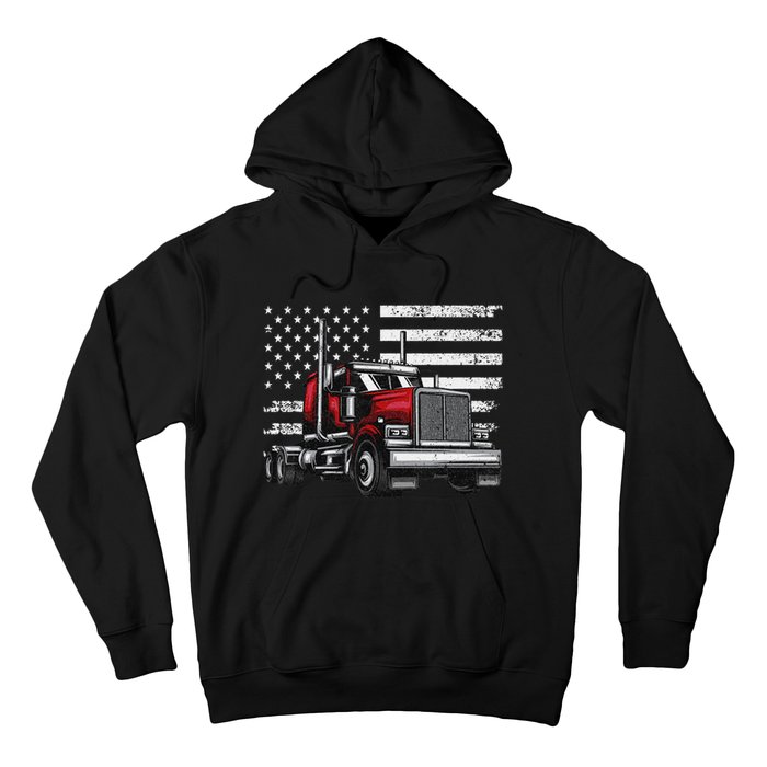 Funny Trucker Vehicle Truck Driver Hoodie