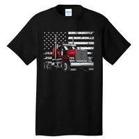 Funny Trucker Vehicle Truck Driver Tall T-Shirt