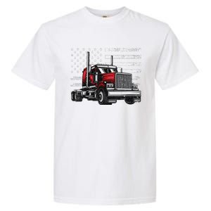 Funny Trucker Vehicle Truck Driver Garment-Dyed Heavyweight T-Shirt