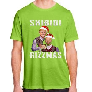 Funny Trump Vance Skibid.I Rizzmas Make Christmas Great Again Adult ChromaSoft Performance T-Shirt