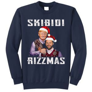 Funny Trump Vance Skibid.I Rizzmas Make Christmas Great Again Sweatshirt