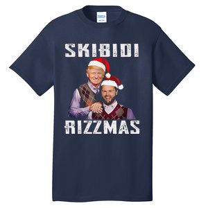 Funny Trump Vance Skibid.I Rizzmas Make Christmas Great Again Tall T-Shirt