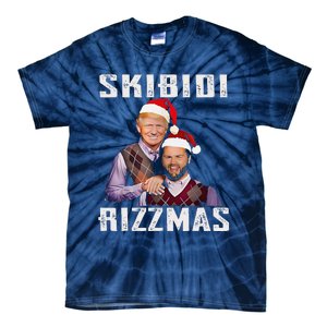 Funny Trump Vance Skibid.I Rizzmas Make Christmas Great Again Tie-Dye T-Shirt