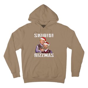 Funny Trump Vance Skibid.I Rizzmas Make Christmas Great Again Hoodie