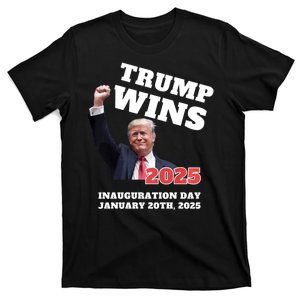 Funny Trump Wins 2025 Inauguration Day Crew Liberal Tears T-Shirt