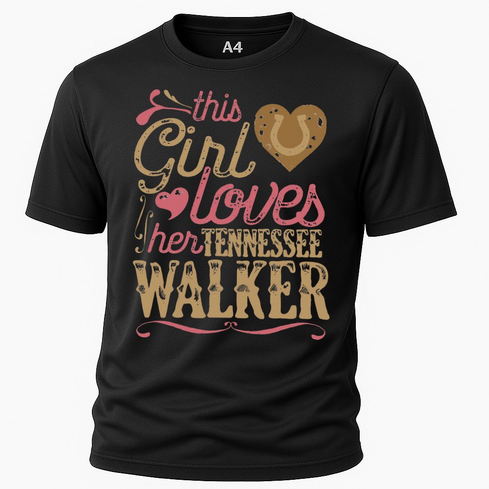 funny Tennessee Walker Horse Gift Tee Walking Performance Shirt