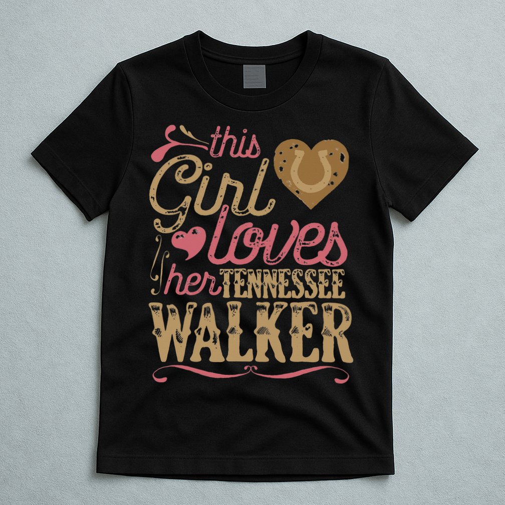 funny Tennessee Walker Horse Gift Tee Walking T-Shirt