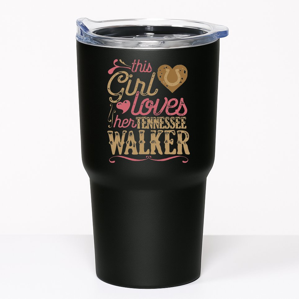 funny Tennessee Walker Horse Gift Tee Walking Tumbler