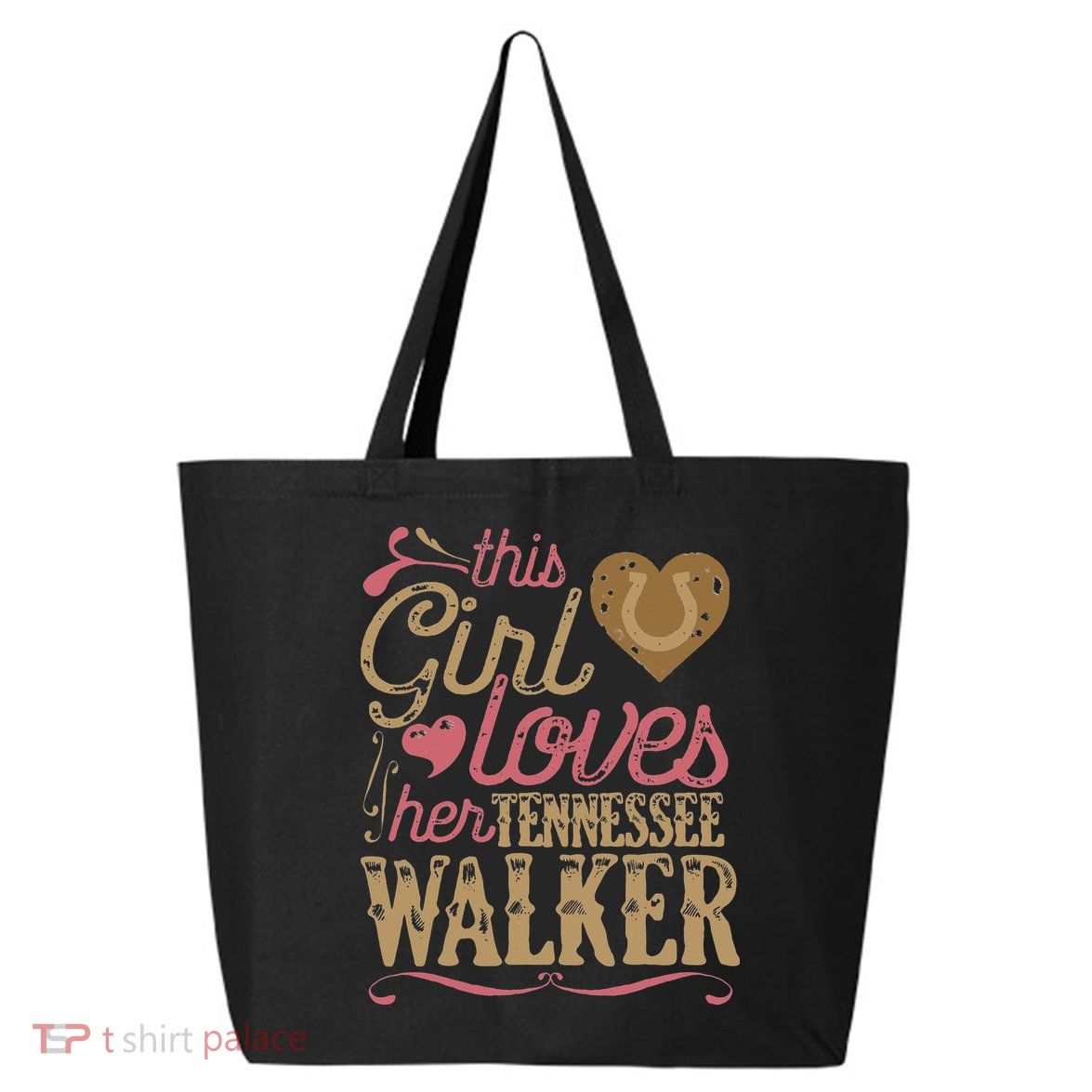 funny Tennessee Walker Horse Gift Tee Walking 25L Jumbo Tote