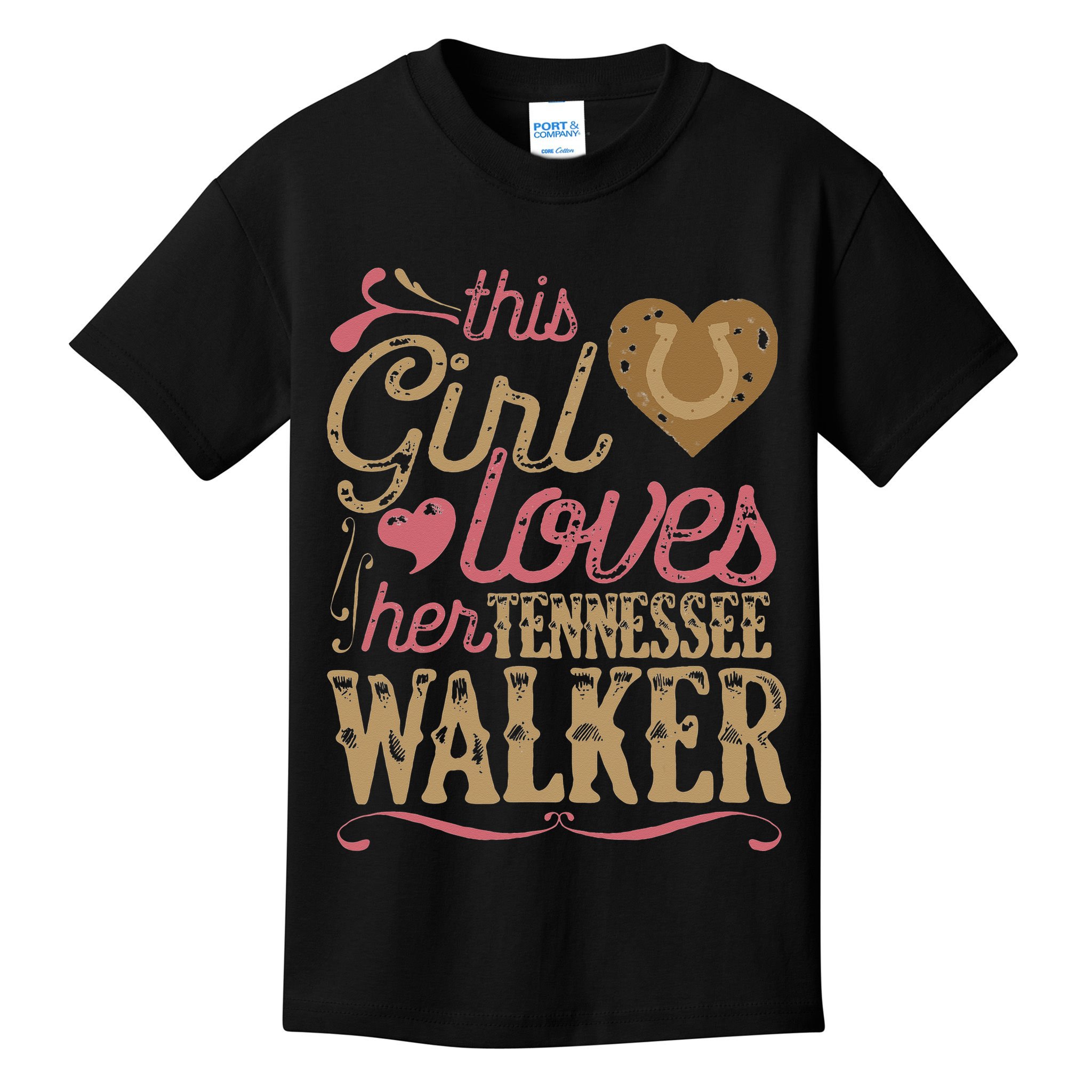 funny Tennessee Walker Horse Gift Tee Walking Kids T-Shirt