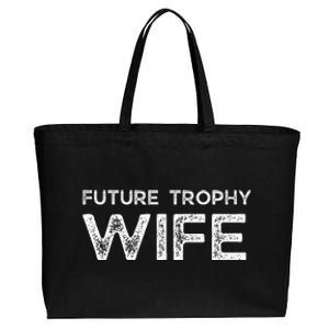 Future Trophy Wife Funny Cotton Canvas Jumbo Tote