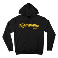 Funny Trump Wrestling Meme Trumpamania 24 Hoodie