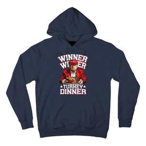 Funny Trump Winner Winner Turkey Dinner Thanksgiving Humor Hoodie