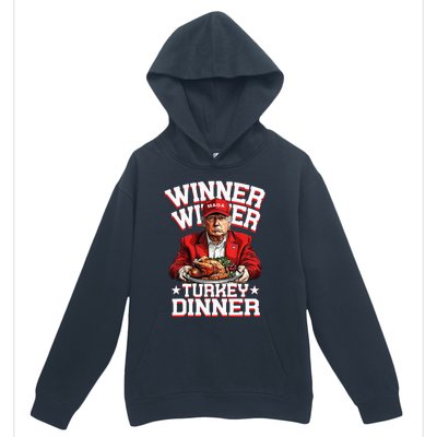 Funny Trump Winner Winner Turkey Dinner Thanksgiving Humor Urban Pullover Hoodie