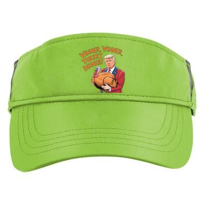 Funny Trump Winner Winner Turkey Dinner Thanksgiving Cute Gift Adult Drive Performance Visor