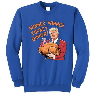 Funny Trump Winner Winner Turkey Dinner Thanksgiving Cute Gift Sweatshirt