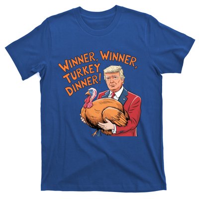 Funny Trump Winner Winner Turkey Dinner Thanksgiving Cute Gift T-Shirt