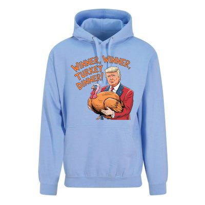 Funny Trump Winner Winner Turkey Dinner Thanksgiving Cute Gift Unisex Surf Hoodie