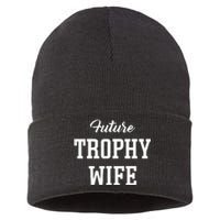 Future Trophy Wife Apparel For Future Wife Sustainable Knit Beanie