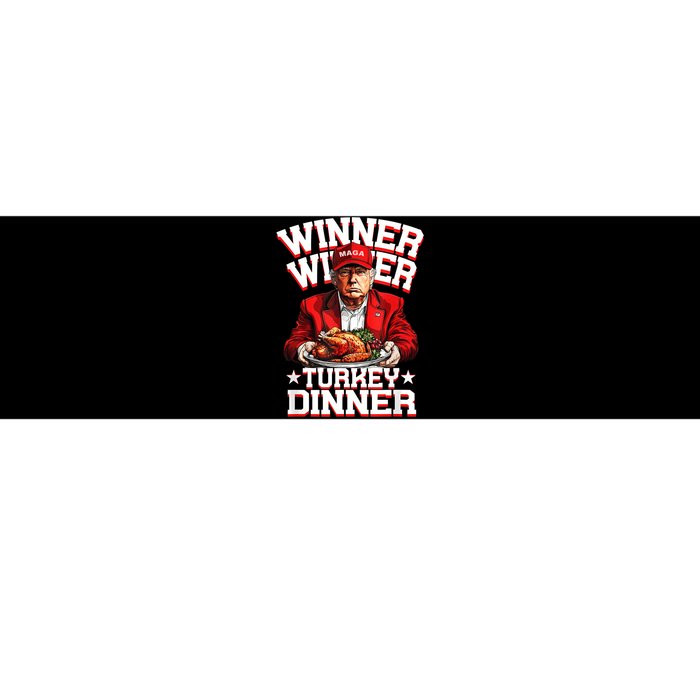 Funny Trump Winner Winner Turkey Dinner Thanksgiving Apparel Bumper Sticker