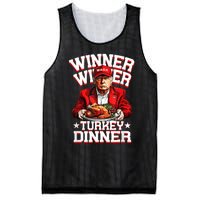 Funny Trump Winner Winner Turkey Dinner Thanksgiving Apparel Mesh Reversible Basketball Jersey Tank