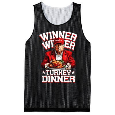 Funny Trump Winner Winner Turkey Dinner Thanksgiving Apparel Mesh Reversible Basketball Jersey Tank