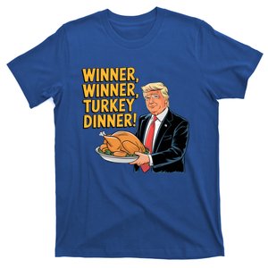 Funny Trump Winner Winner Turkey Dinner Thanksgiving Gift T-Shirt