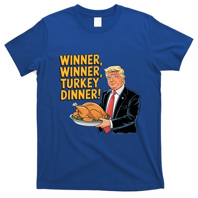 Funny Trump Winner Winner Turkey Dinner Thanksgiving Gift T-Shirt