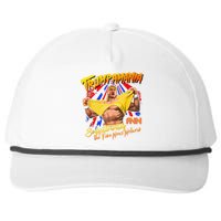 Funny Trump Wrestling Meme Fake News Trumpamania Snapback Five-Panel Rope Hat