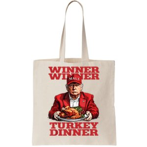 Funny Trump Winner Turkey Dinner Thanksgiving DaddyS Home Tote Bag