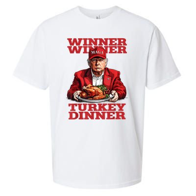 Funny Trump Winner Turkey Dinner Thanksgiving DaddyS Home Sueded Cloud Jersey T-Shirt