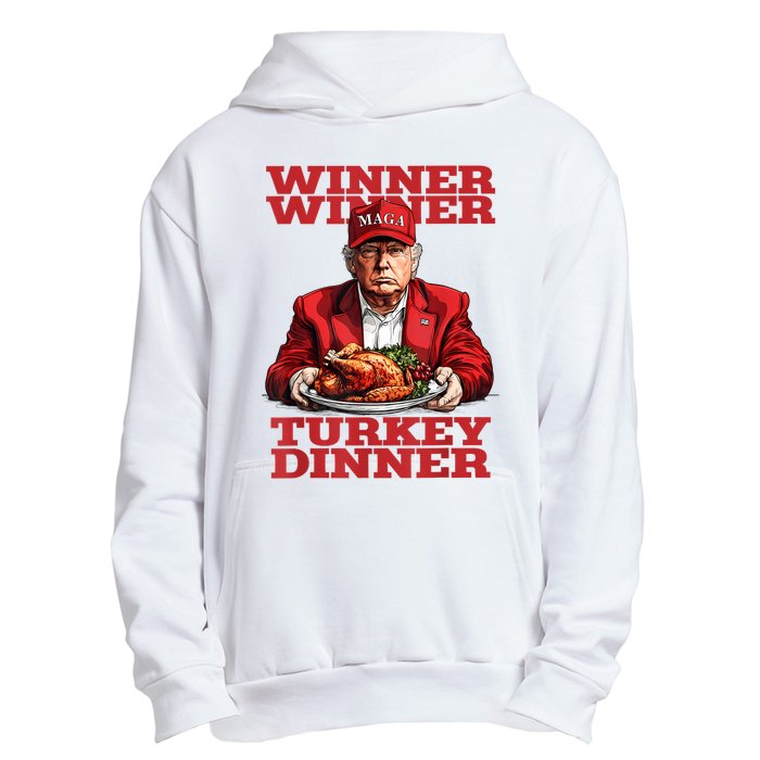 Funny Trump Winner Turkey Dinner Thanksgiving DaddyS Home Urban Pullover Hoodie