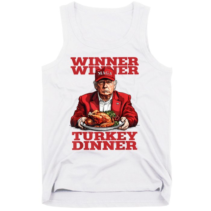 Funny Trump Winner Turkey Dinner Thanksgiving DaddyS Home Tank Top