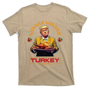 Funny Thanksgiving Winner Winner Turkey Dinner Trump T-Shirt