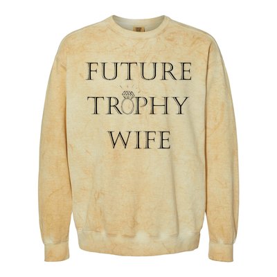 Future Trophy Wife Colorblast Crewneck Sweatshirt