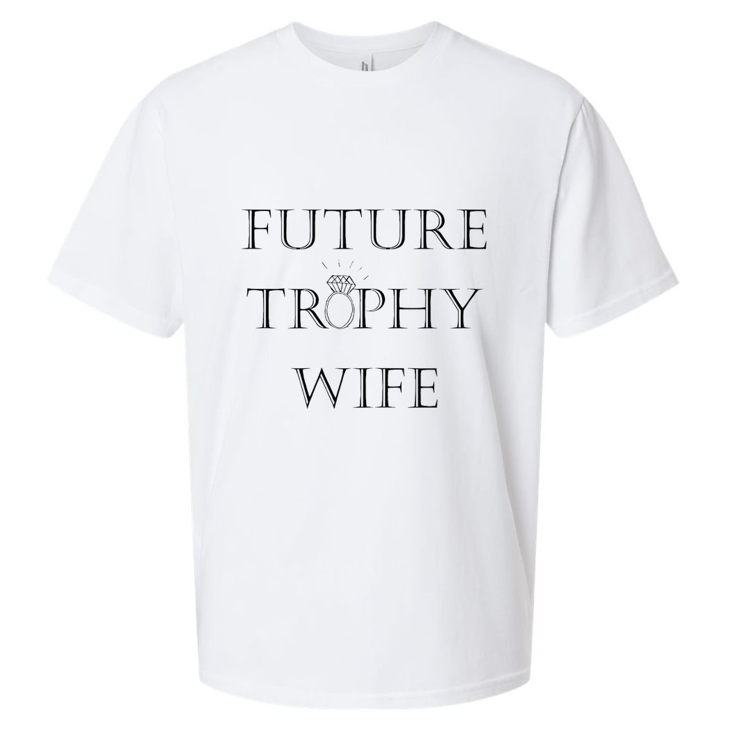 Future Trophy Wife Sueded Cloud Jersey T-Shirt
