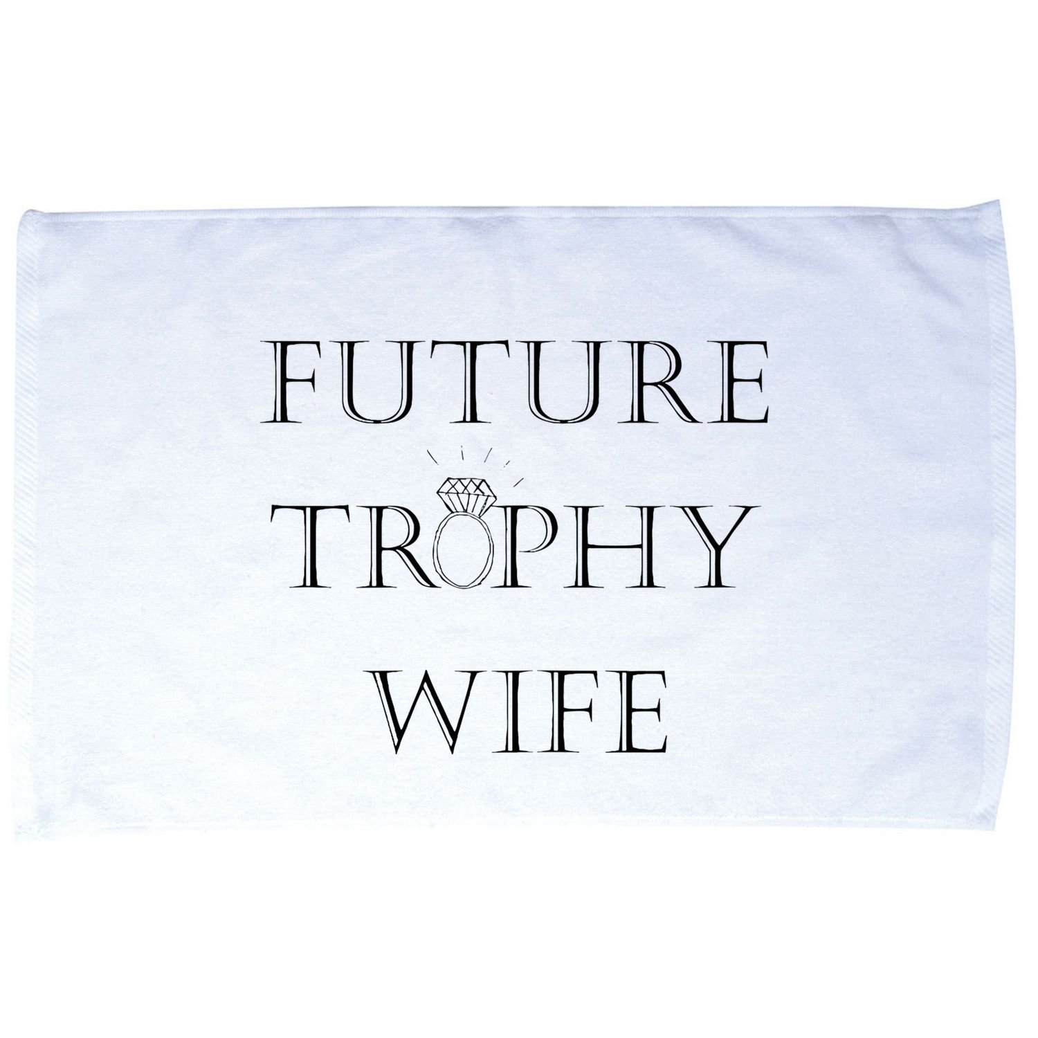 Future Trophy Wife Microfiber Hand Towel