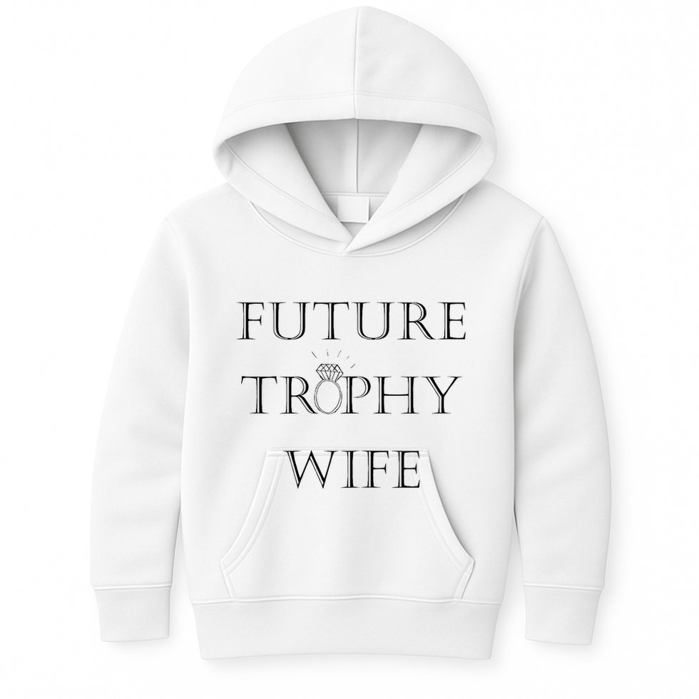 Future Trophy Wife Kids Hoodie