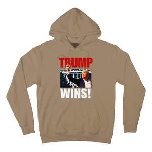 Funny! Trump Won! I Told You Trump Would Win! Trump Won Hoodie