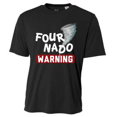 Fournado Tornado Watcher Chaser Birthday Cooling Performance Crew T-Shirt