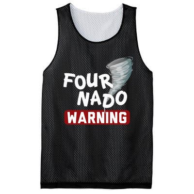 Fournado Tornado Watcher Chaser Birthday Mesh Reversible Basketball Jersey Tank