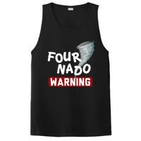 Fournado Tornado Watcher Chaser Birthday PosiCharge Competitor Tank