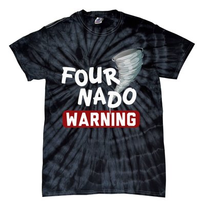 Fournado Tornado Watcher Chaser Birthday Tie-Dye T-Shirt