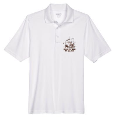 Follow The Word Not The Herd Men's Origin Performance Pique Polo